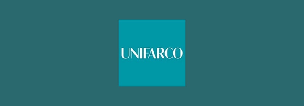 UNIFARCO brand banner
