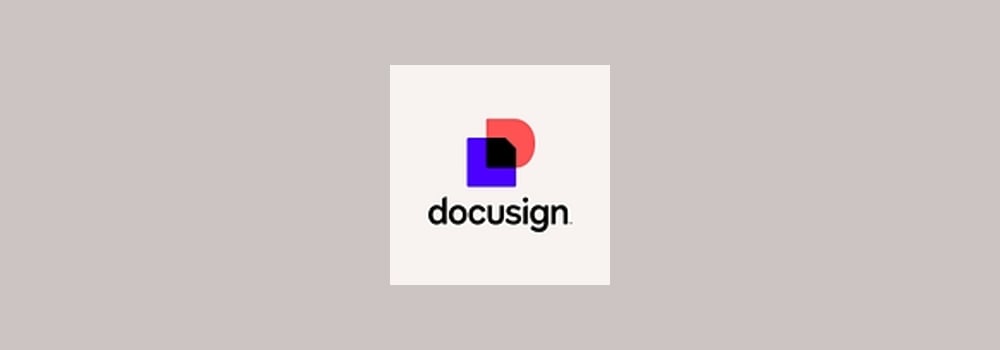 Docusign brand banner