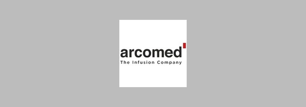 Arcomed AG brand banner
