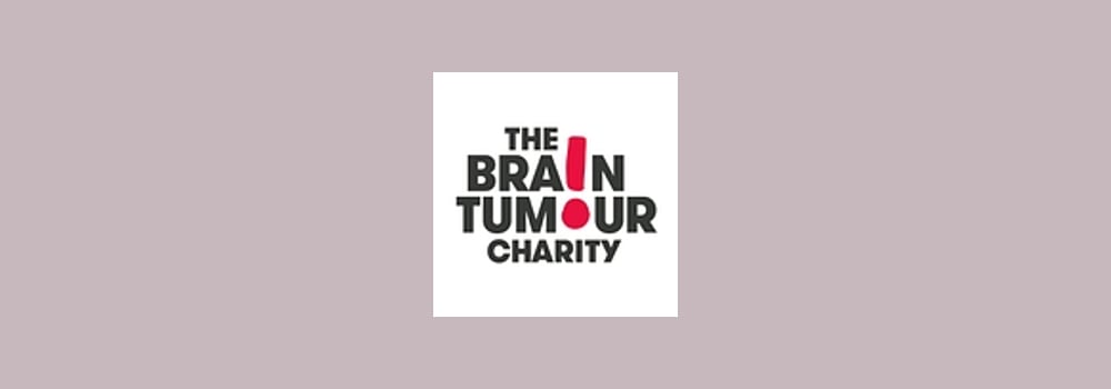 The Brain Tumour Charity brand banner