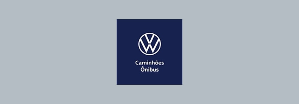 Volkswagen Caminhões e Ônibus brand banner
