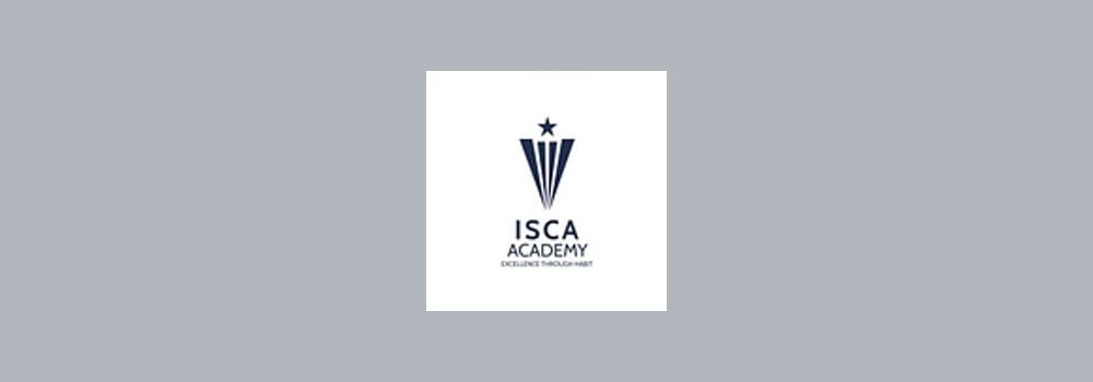 ISCA Academy brand banner