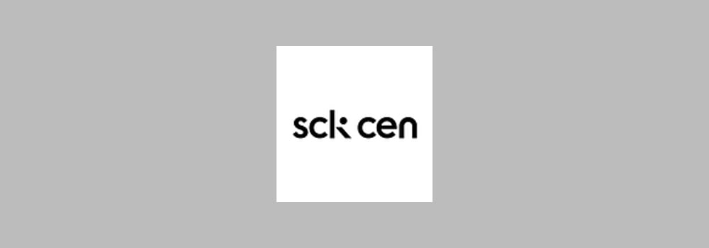 SCK CEN brand banner