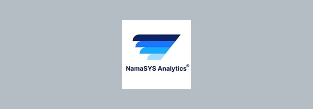 Namasys Analytics brand banner