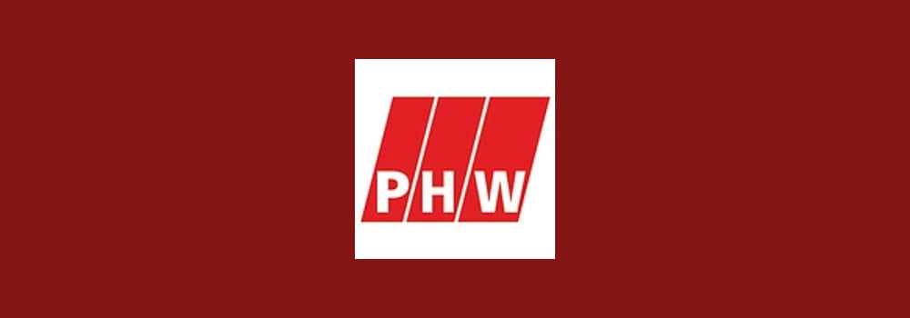 PHW-Gruppe brand banner