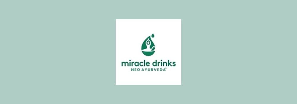 Miracle Drinks brand banner