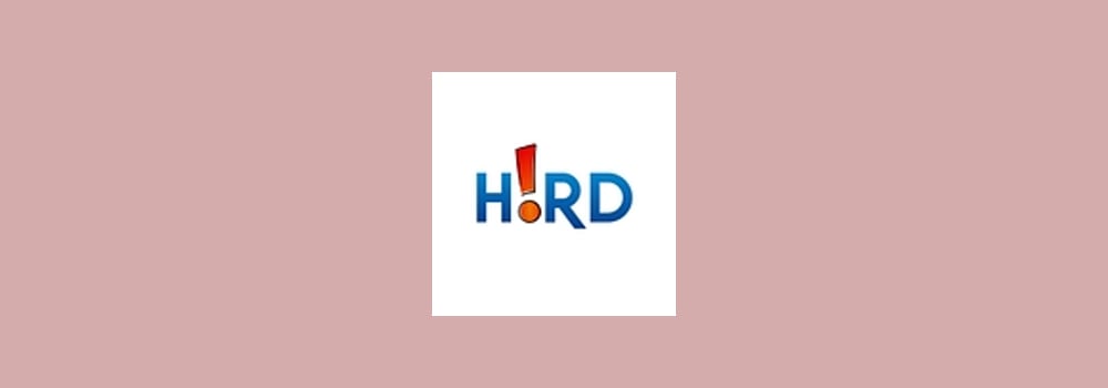 The HIRD brand banner