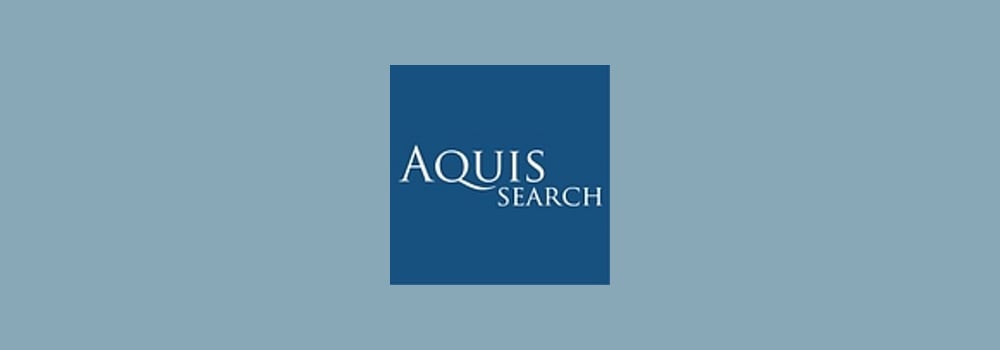 Aquis Search brand banner