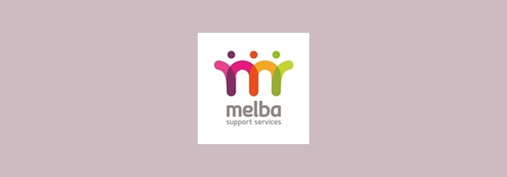 Melba Support Services brand banner