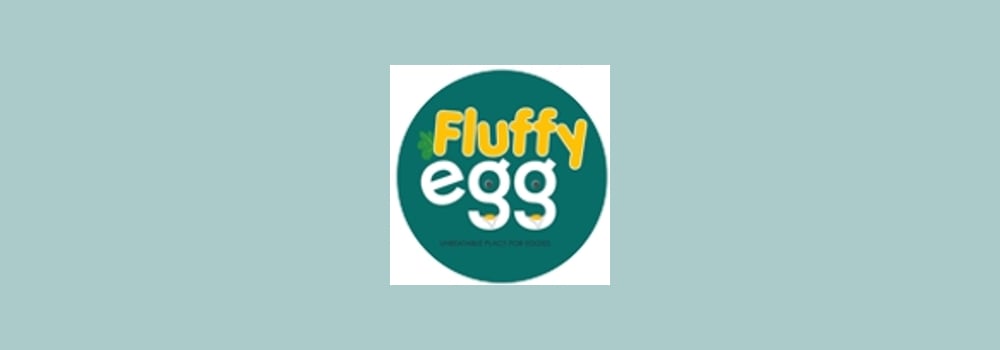 Fluffy Egg brand banner
