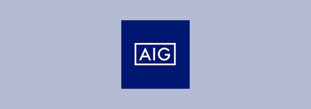 AIG brand banner