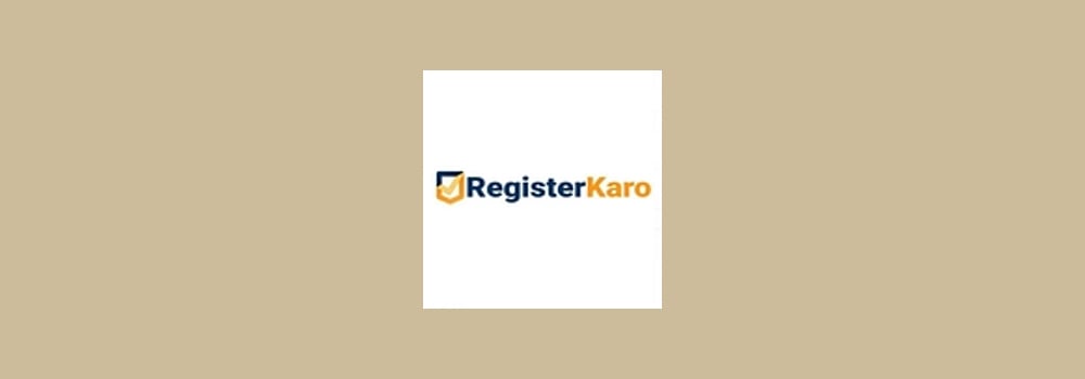 RegisterKaro brand banner