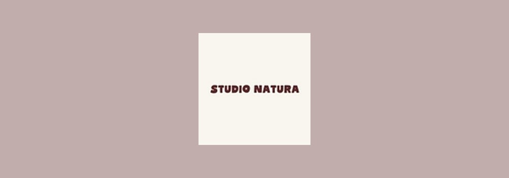 Studio Natura brand banner