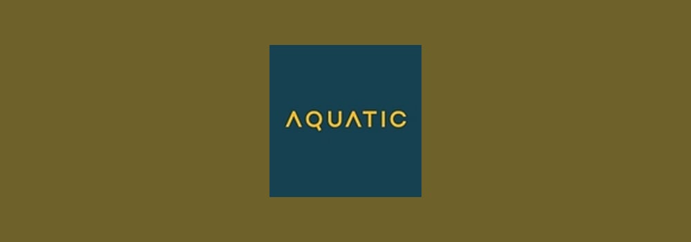 Aqua brand banner