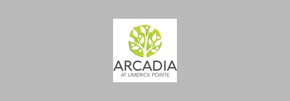 Arcadia at Limerick Pointe brand banner