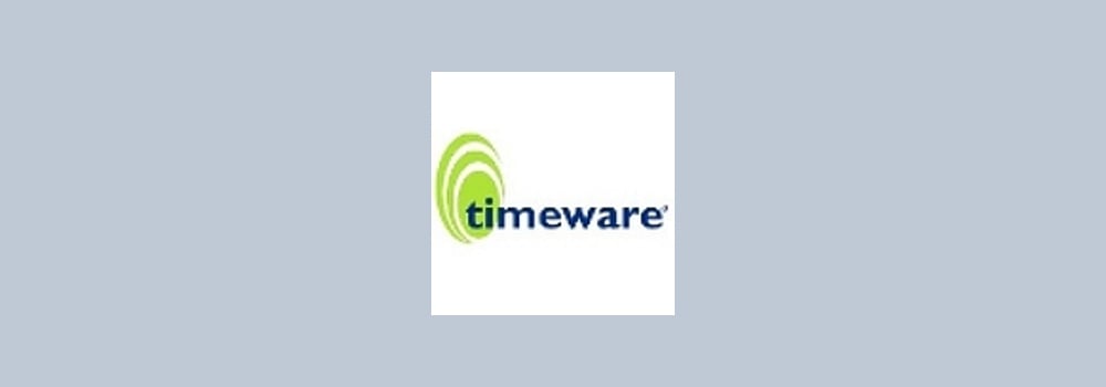 Timeware brand banner