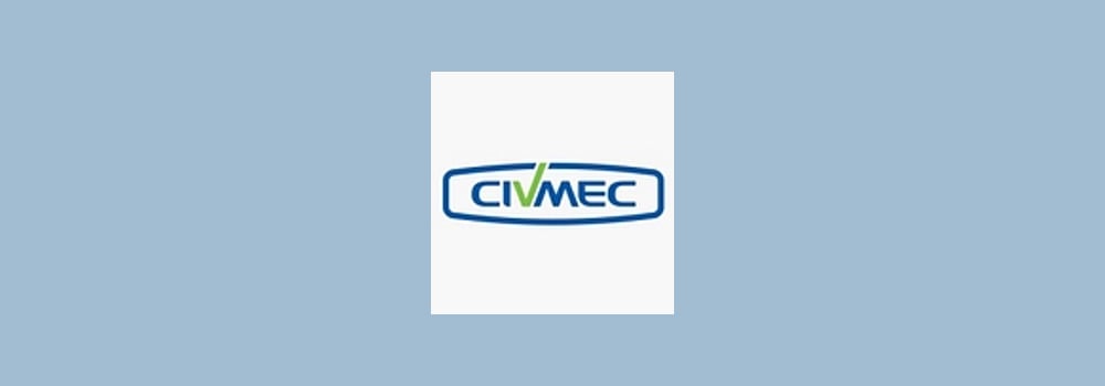 CIVMEC brand banner