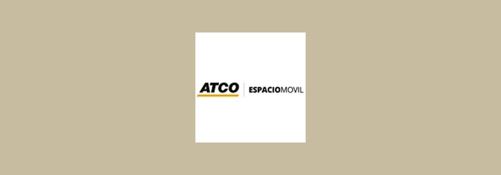 ATCO Espaciomovil brand banner
