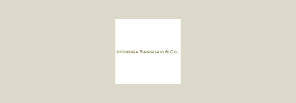Jitendra Sanghavi & Co. brand banner