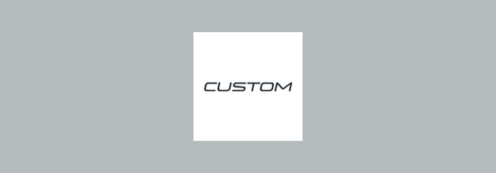 Custom Group brand banner