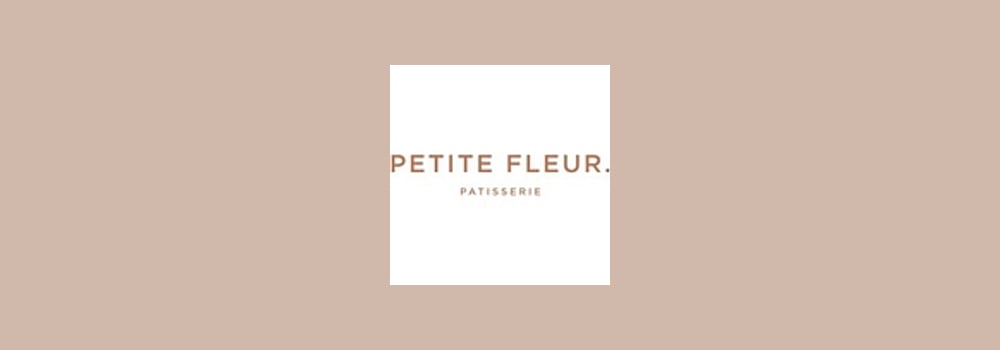 Petite Fleur Patisserie brand banner