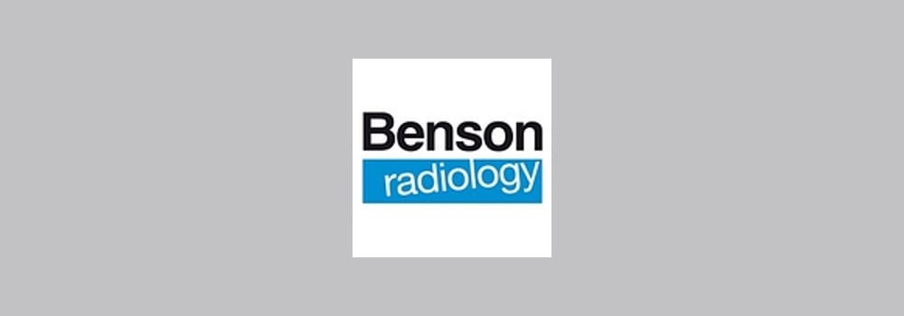 Benson Radiology brand banner