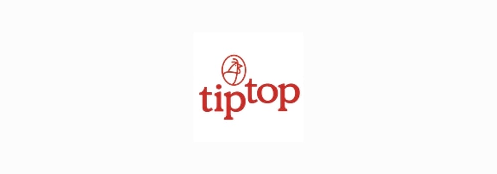 Tip Top brand banner