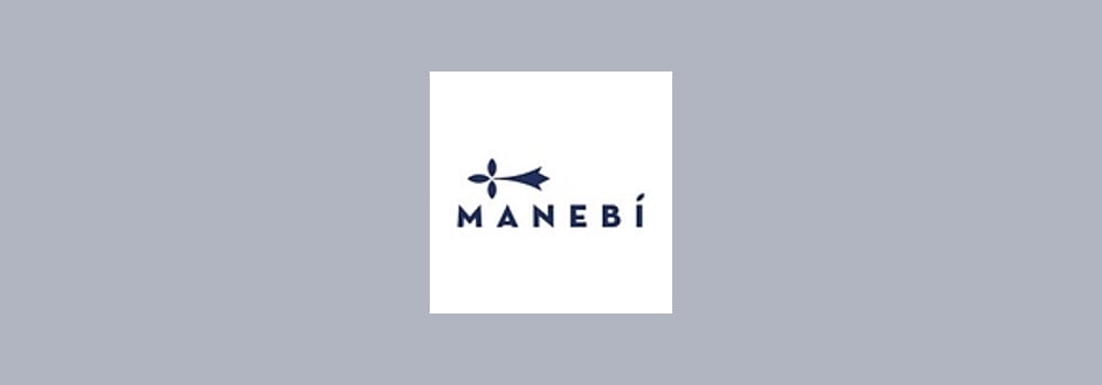 Manebí brand banner