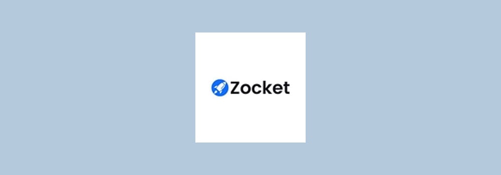 Zocket brand banner
