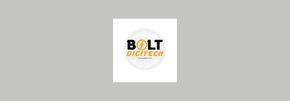 Bolt Digitech brand banner