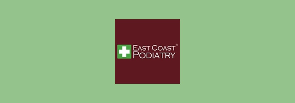 East Coast Podiatry brand banner