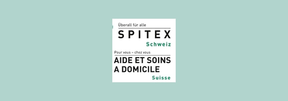 Spitex Schweiz brand banner