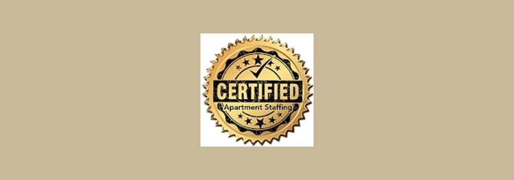 Certified Apartment Staffing brand banner