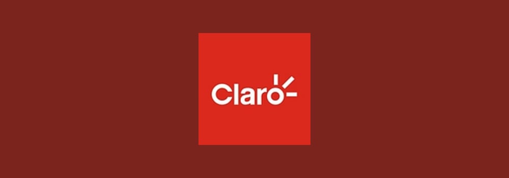 Claro Brasil brand banner