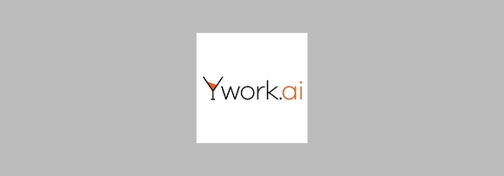 Ywork.ai brand banner