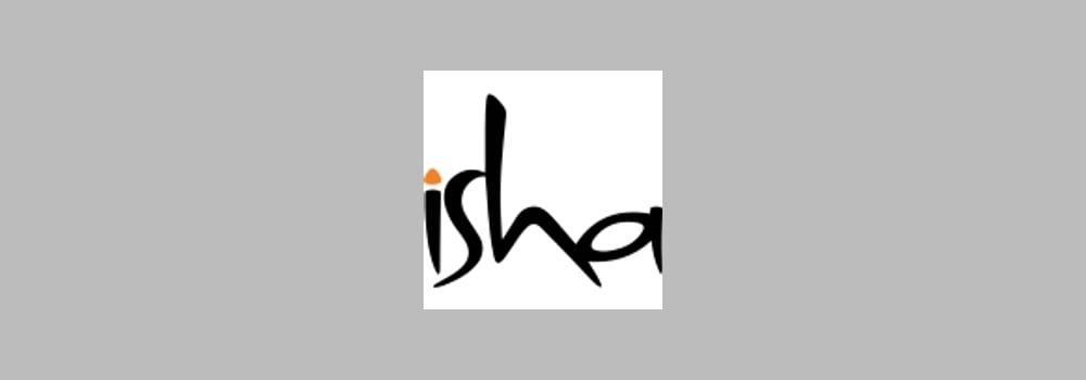 Isha Foundation brand banner