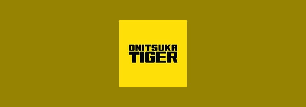 Onitsuka Tiger brand banner