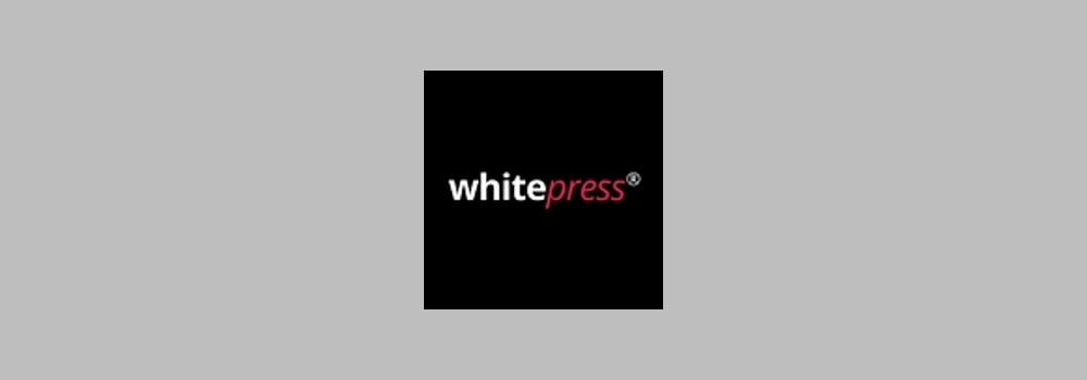 WhitePress brand banner