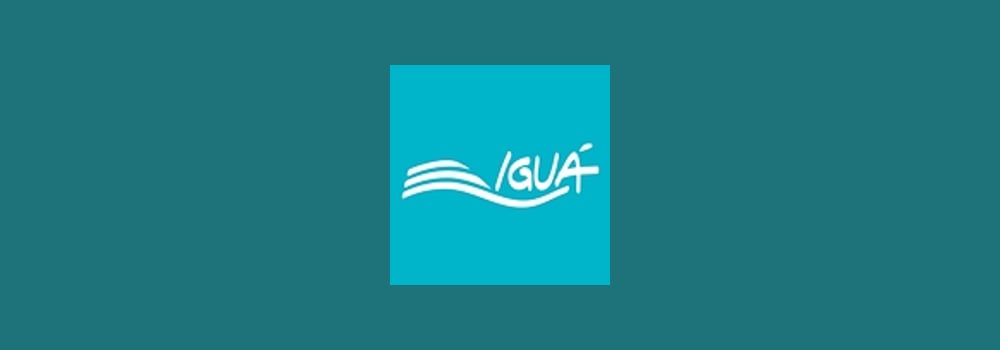 Iguá Saneamento brand banner