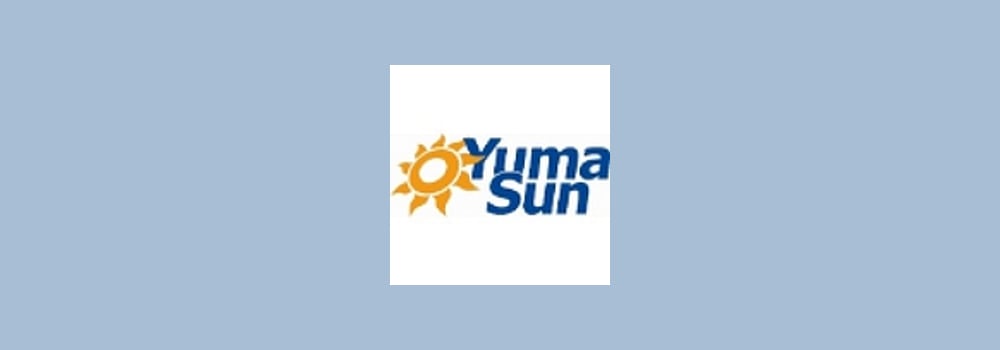 Yuma Sun brand banner