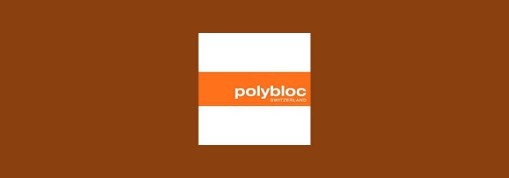 Polybloc AG brand banner