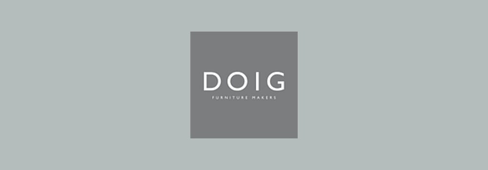 Doig Furniture brand banner