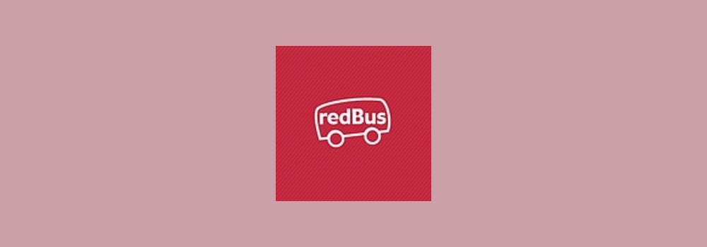 redBus brand banner