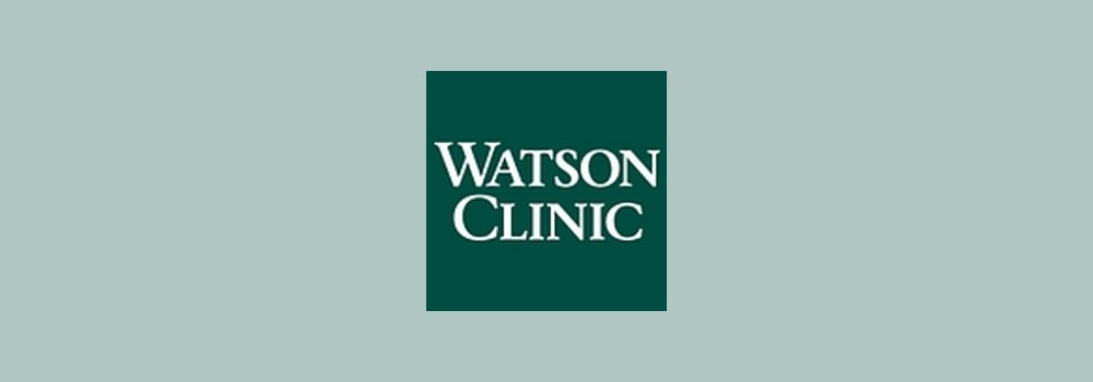 Watson Clinic brand banner