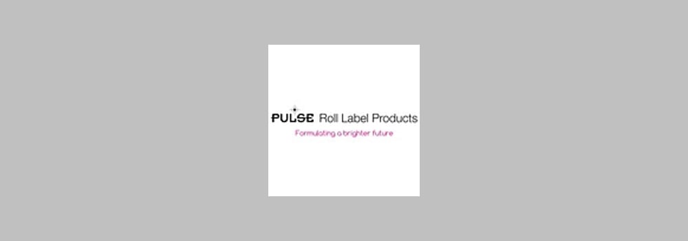 Pulse Roll Label Products brand banner