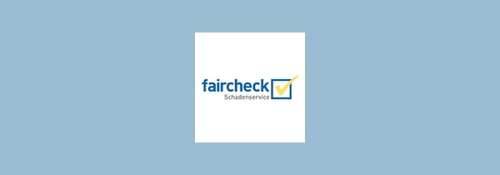 Faircheck Schadenservice Deutschland GmbH brand banner