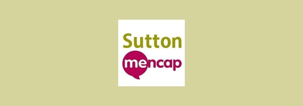 Sutton Mencap brand banner