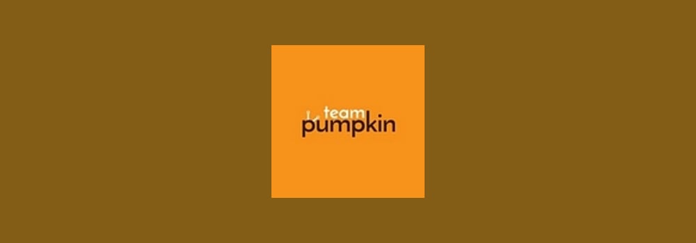 Team Pumpkin brand banner